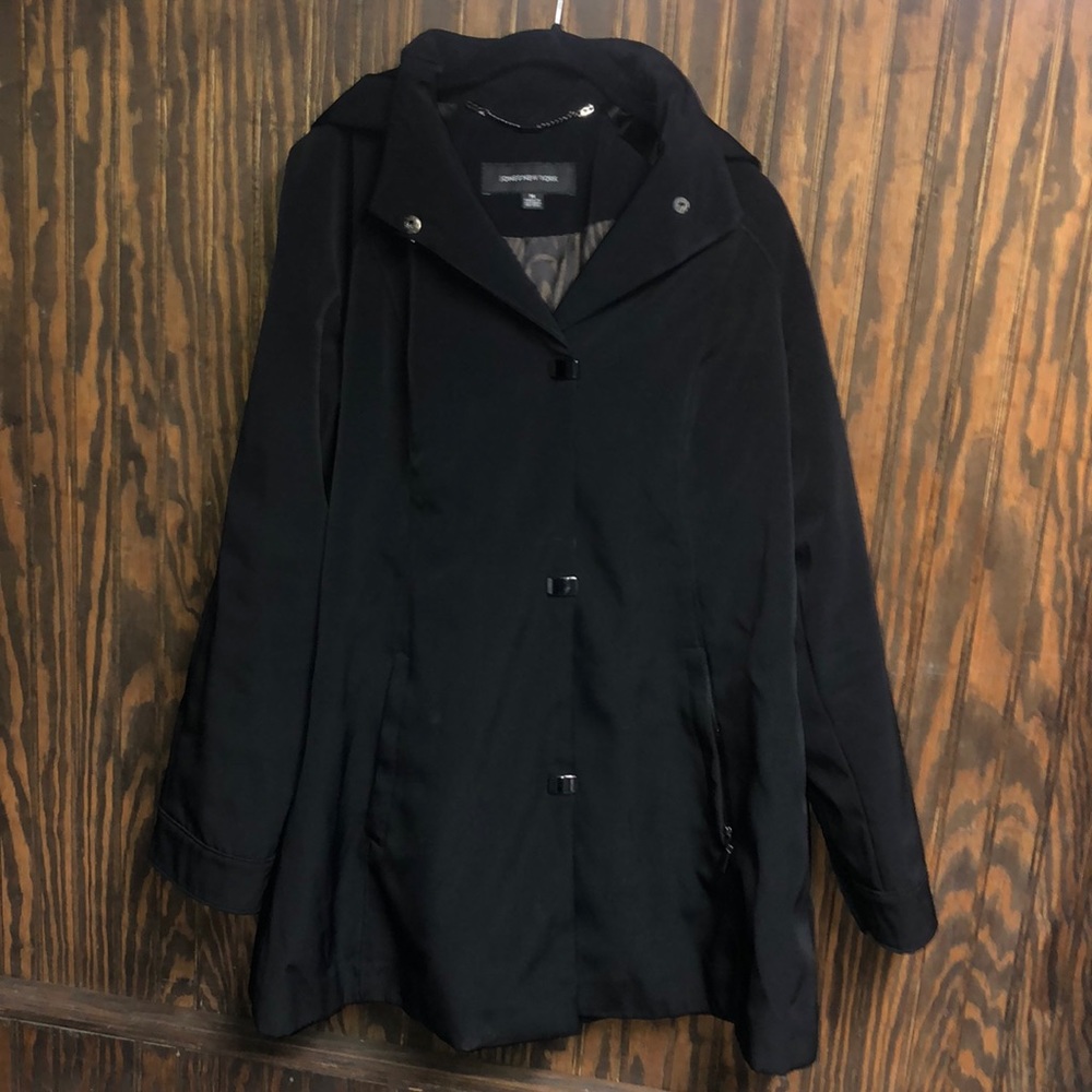 Jones of New York coat, black, size medium